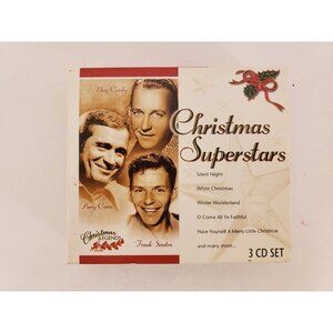 CD "Christmas Superstars" 3 CD Box Set, Biing Crosby, Perry Como, Frank Sinatra